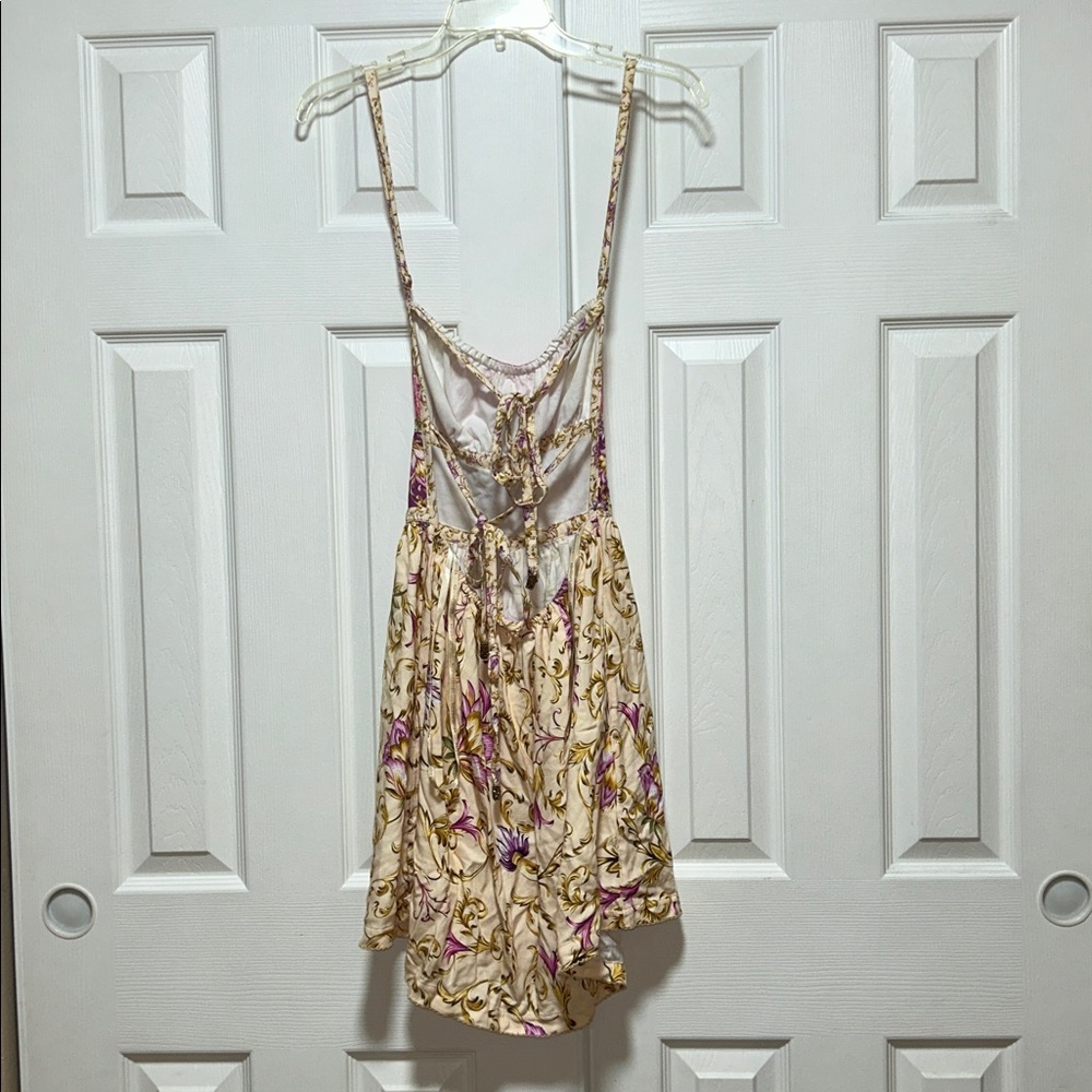 💗NWT Agua Bendita Logan Merzin Floral Mini Dress - Size Medium - Picture 4 of 12
